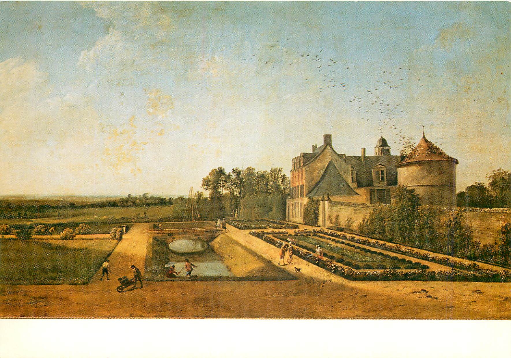 CPM Tours Musee des Beaux Arts Vue de Paradis pres de Chanteloup 
