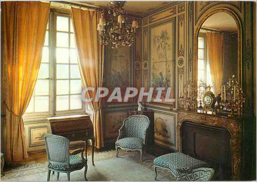 CPM Chateau de Champs sur Marne Seine et Marne Le Boudoir 