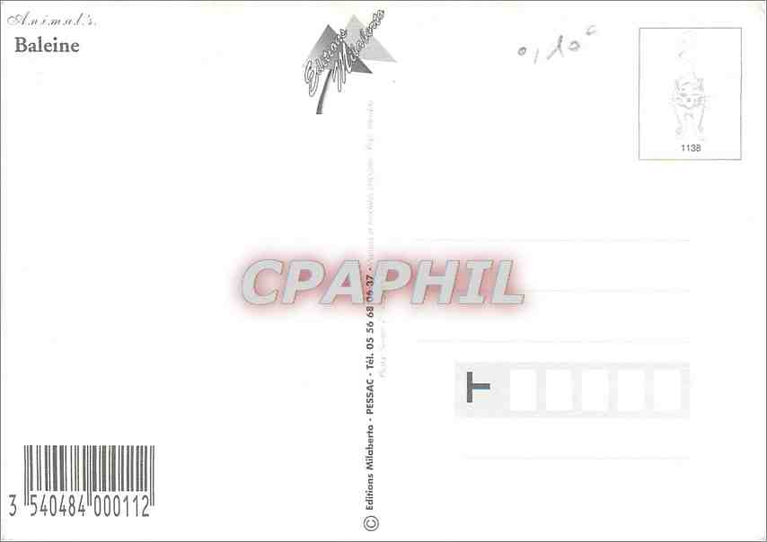CPM Baleine  — Rückseite