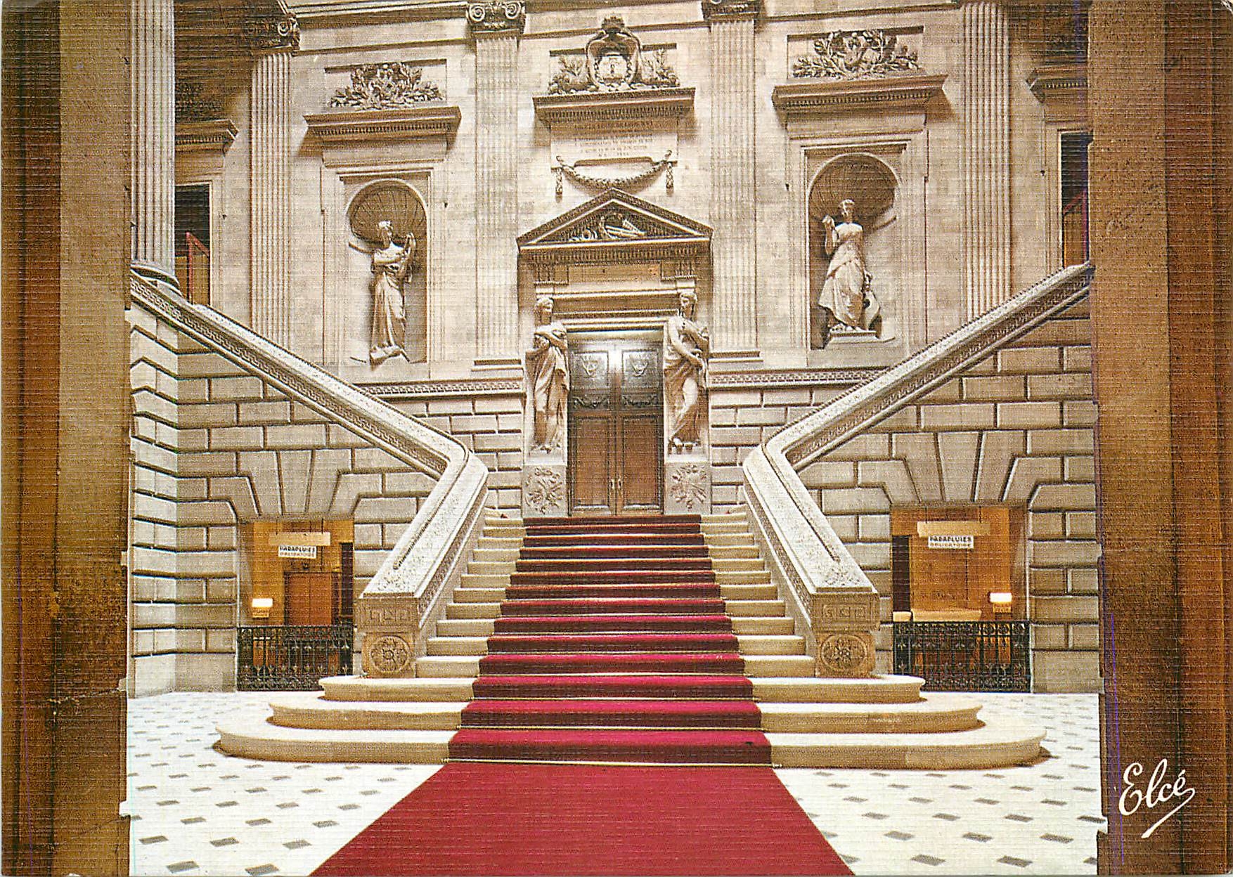 CPM Bordeaux Gironde L'Escalier d'Honneur du Grand Theatre 