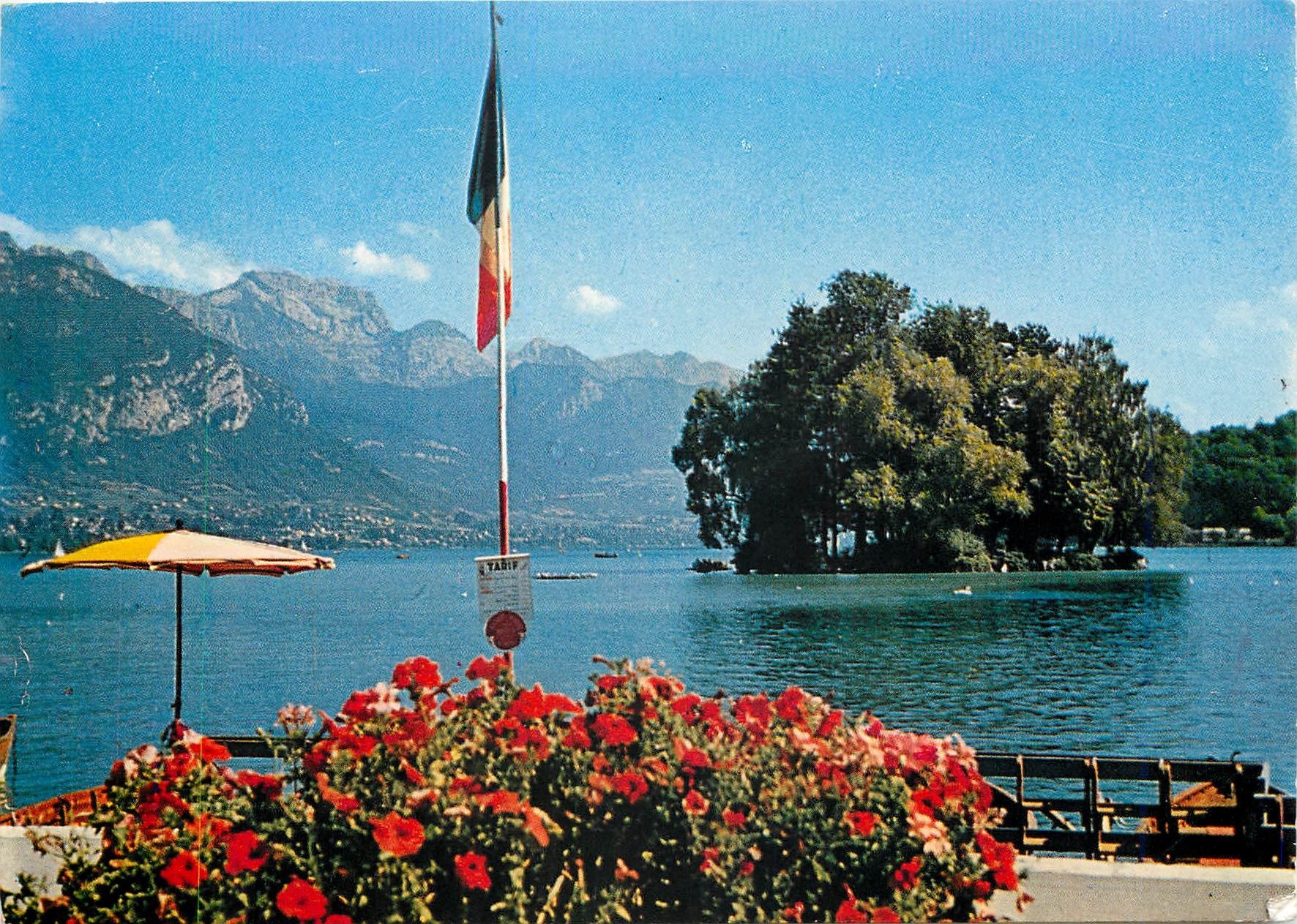 Lac d'Annecy — île des Cygnes — éditeur YARIF