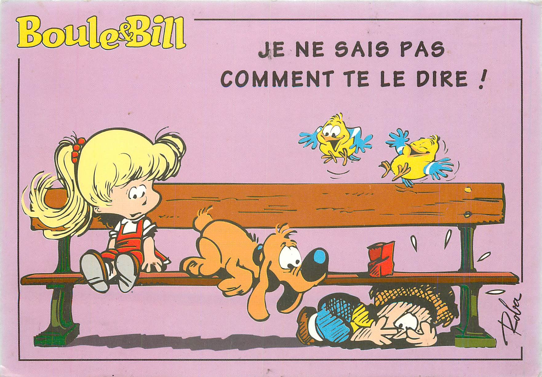 CPM Boule Bill Je ne sais Pas Comment Te le Dire 