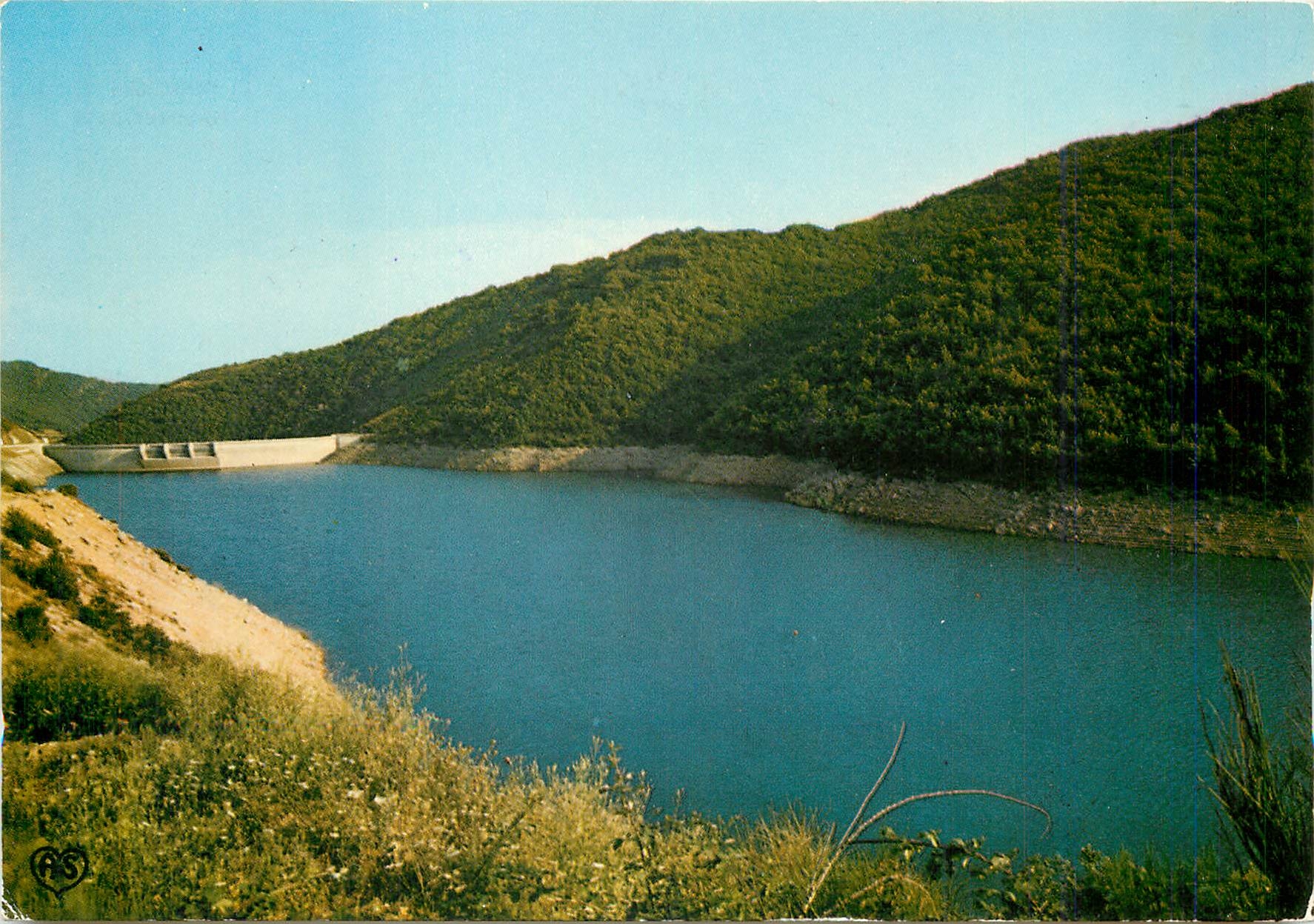 CPM En Parcourant le Languedoc Entre Le Bousquet d'Orb et Ceilhes Herault Le Barrage d'Avenue 