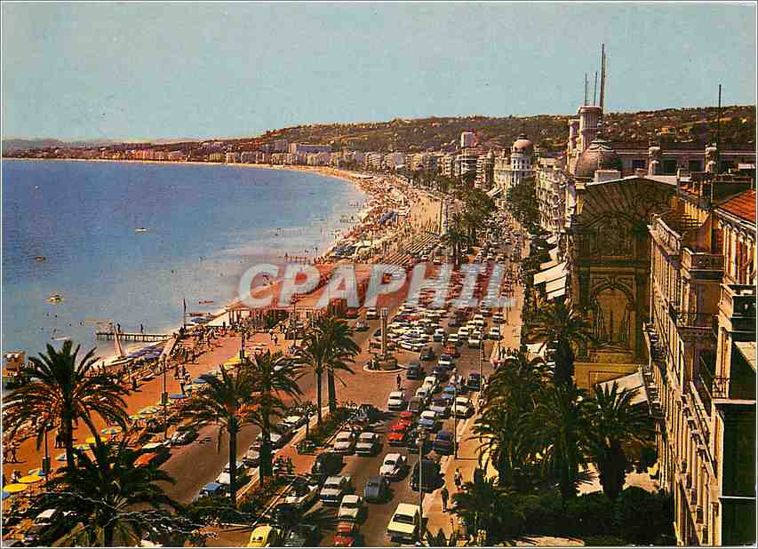 CPM La Cote d'Azur Nice La Promenade des Anglais 