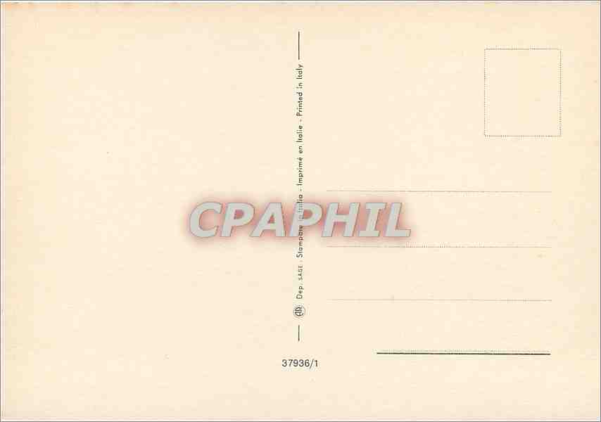 CPM Coucher de soleil — Verso