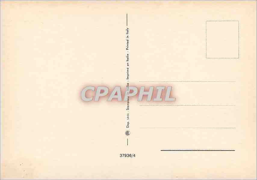 CPM Coucher de soleil — Verso