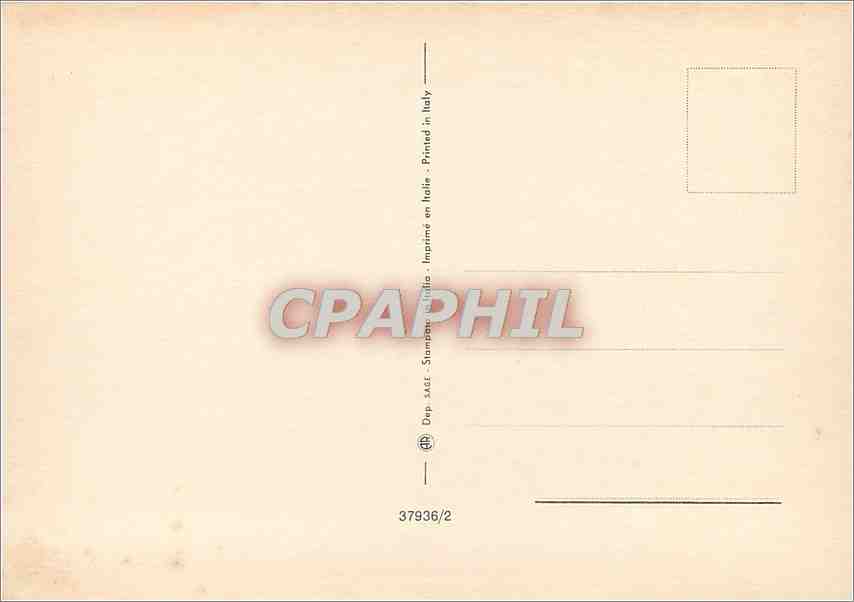 CPM Coucher de soleil — Verso