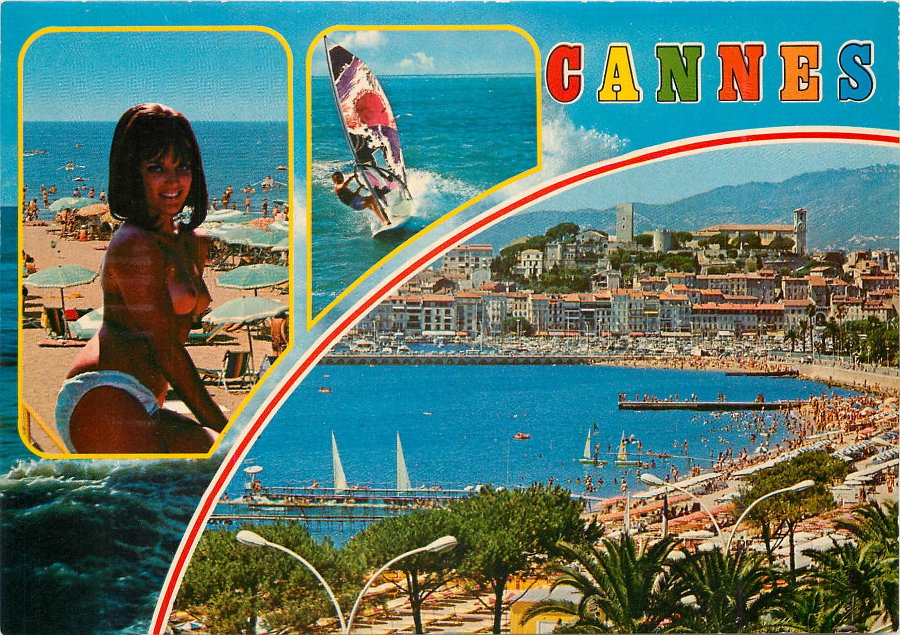 CPM Cote d'Azur French Riviera Cannes Alpes Maritimes 