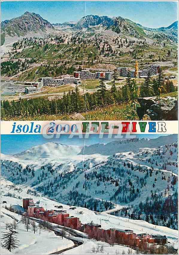 Isola 2000 - Côte d'Azur — Station d'été et d'hiver — Les Editions Gilletta