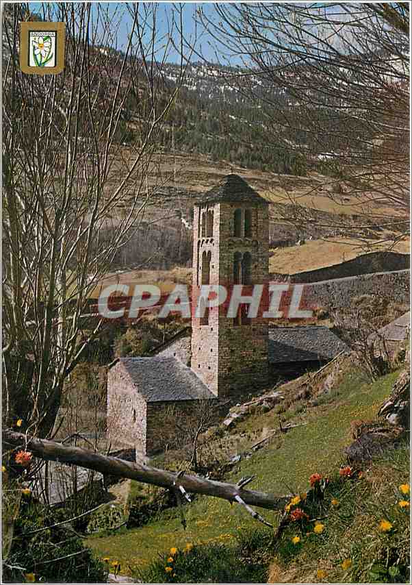 CPM Valls d'Andorra Eglise romaine 