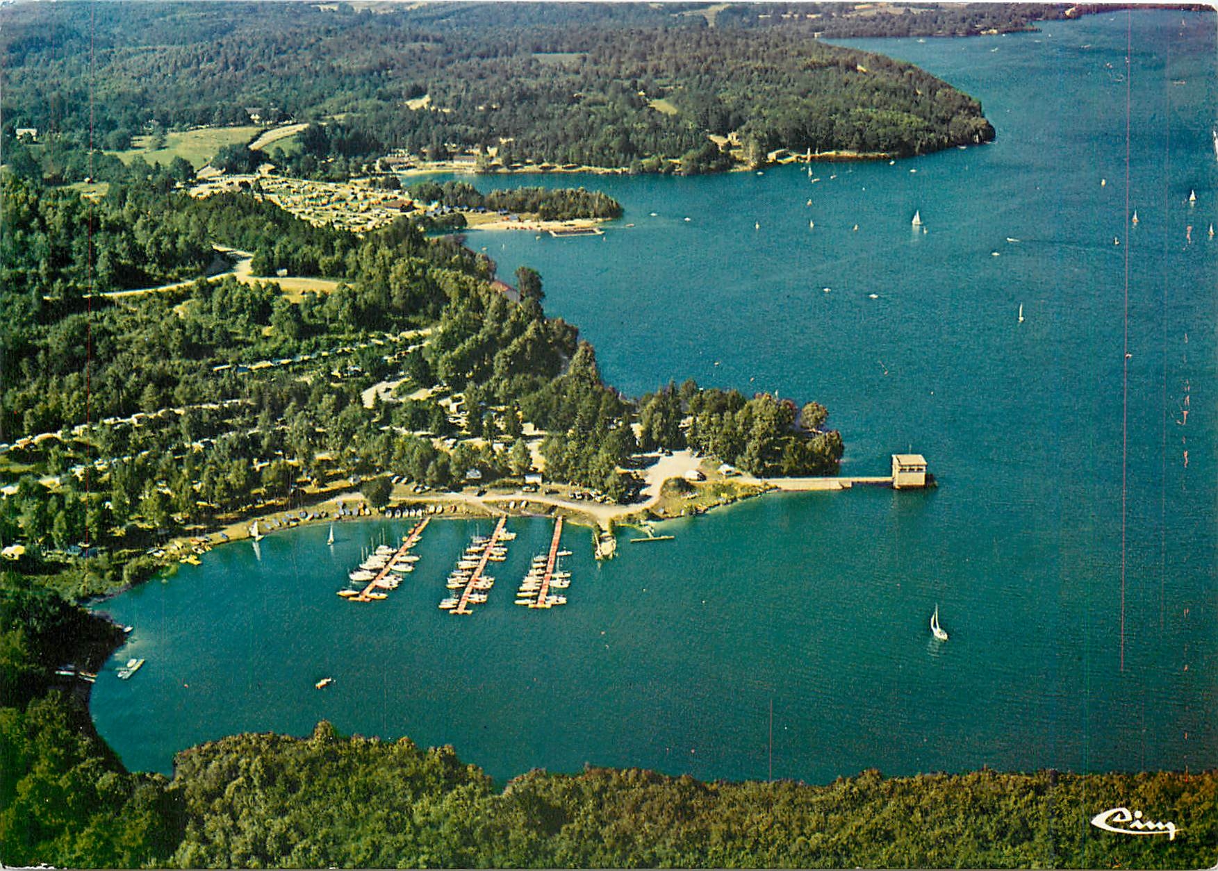 CPM Vasseviere Creuse Hte Vienne Vue aerienne 