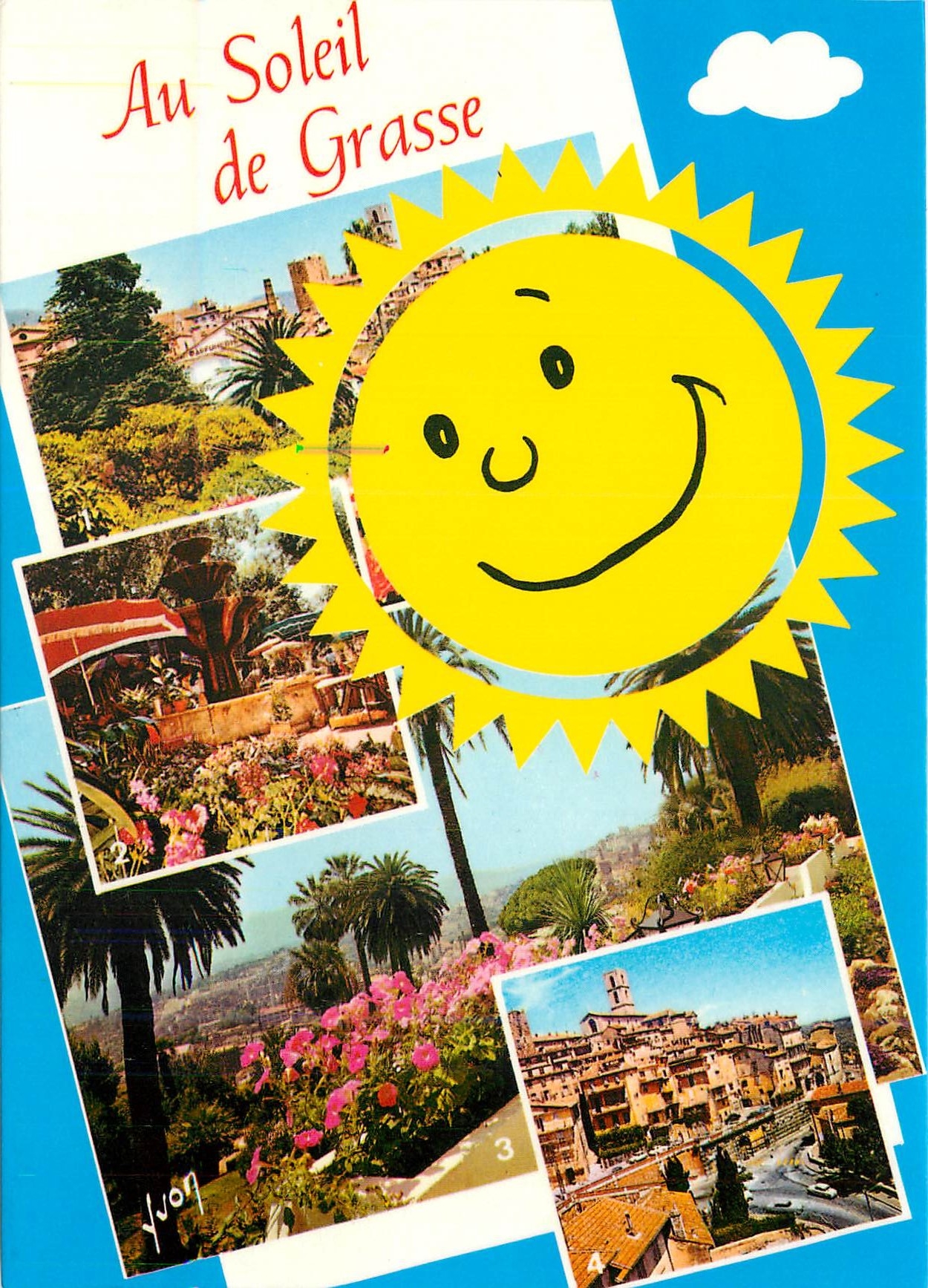 CPM Grasse Alpes Maritimes Vue generale Place aux Aires 