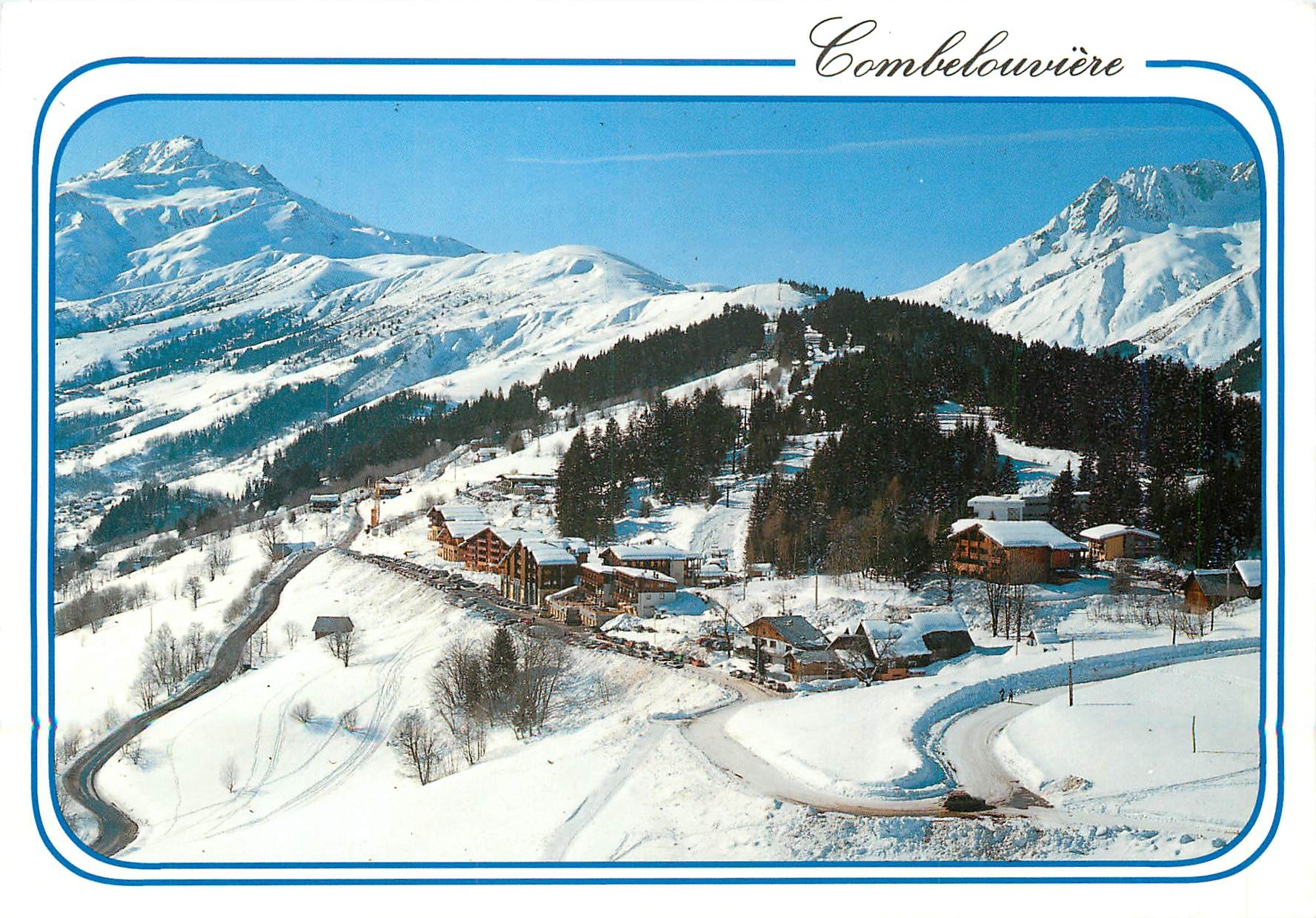 tCPM Combelouviere Doucy Tarentaise Savoie Vue panoramique et domaine skiable 