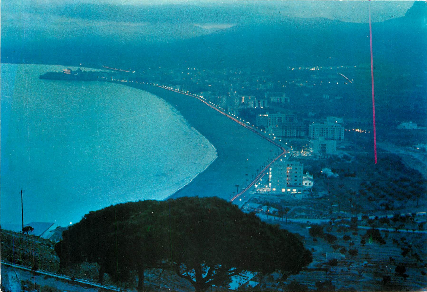 CPM Benidorm Alicante Vue nocturne 
