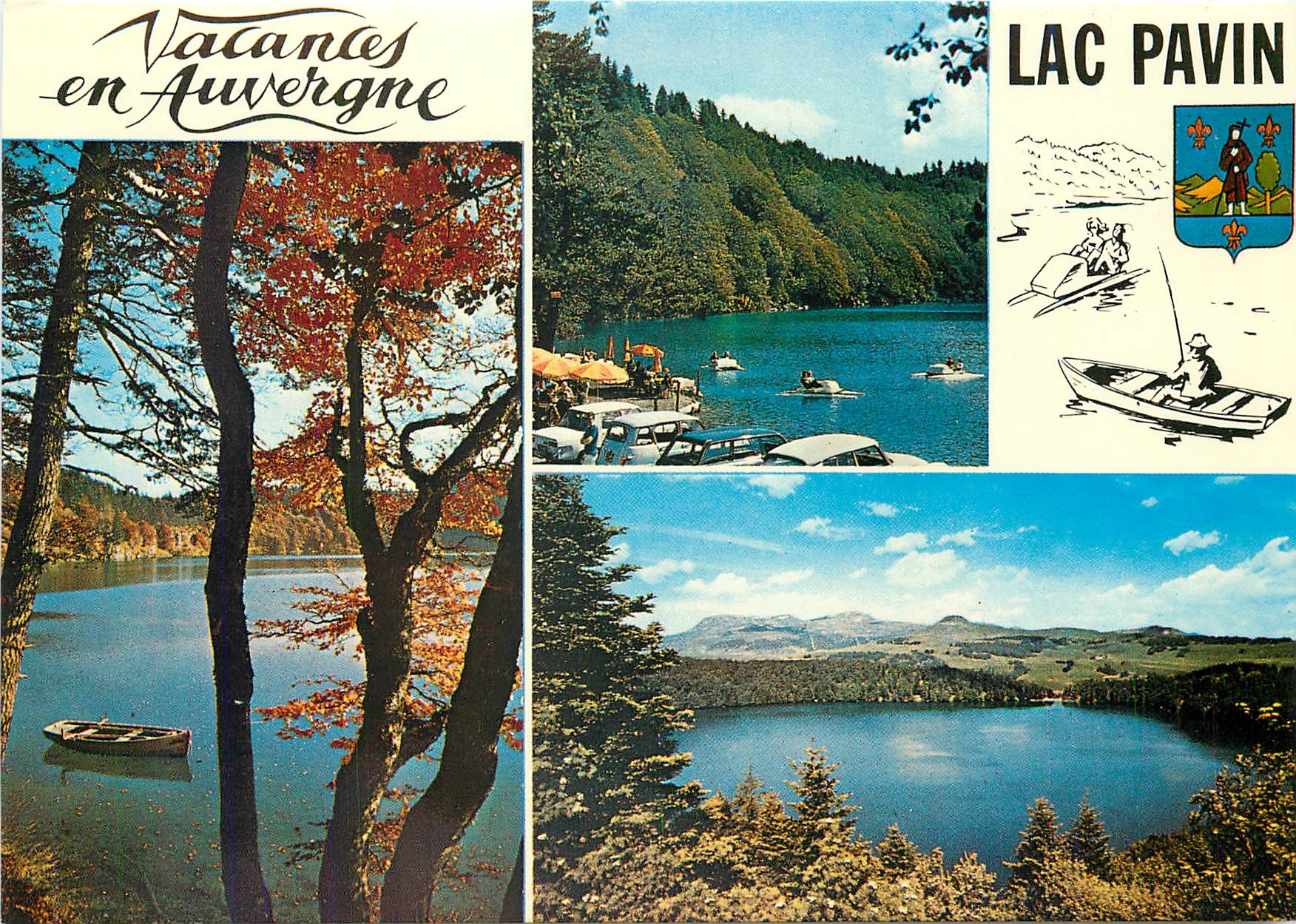 CPM L'Auvergne Touristique Le Lac Pavin 