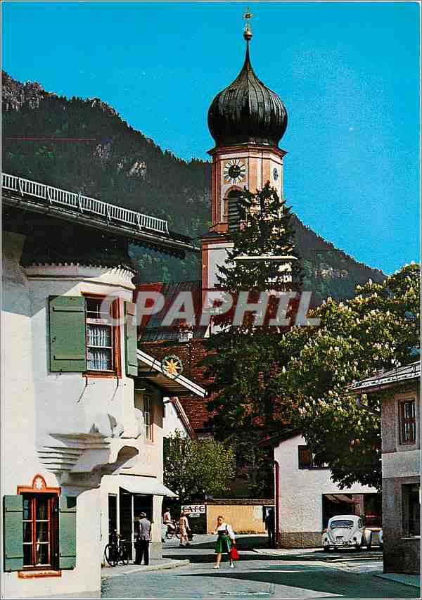 CPM Oberammergau Oberbayern Hohenluftkurort Beruhmte Passionsspiele 