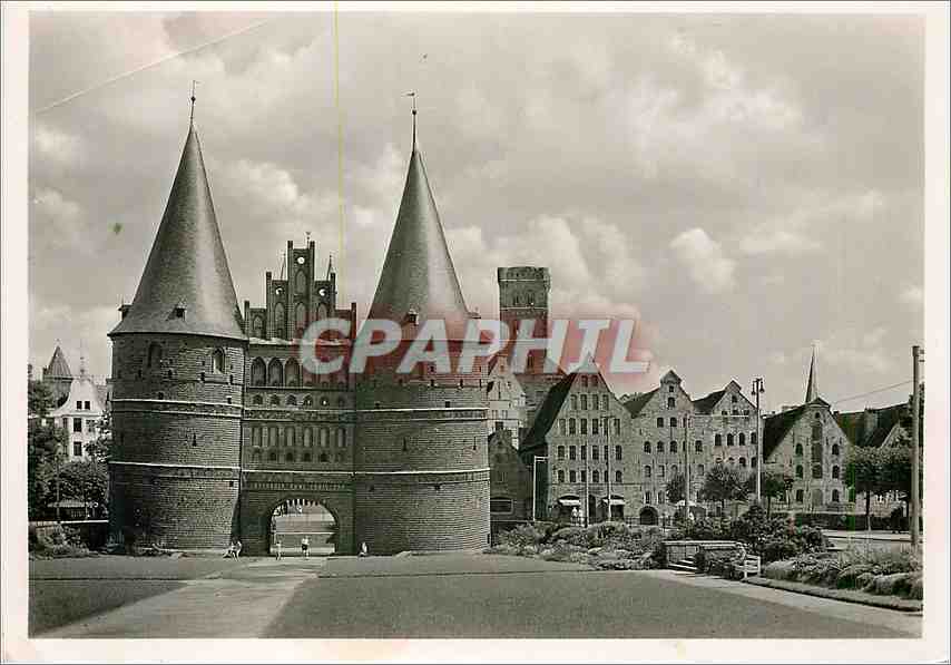CPM Lubeck Holstentor Petrikirche Salzspeicher 