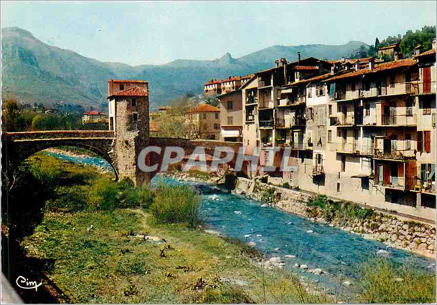 CPM Sospel A Mar Le Pont vieux sur la Bevera 
