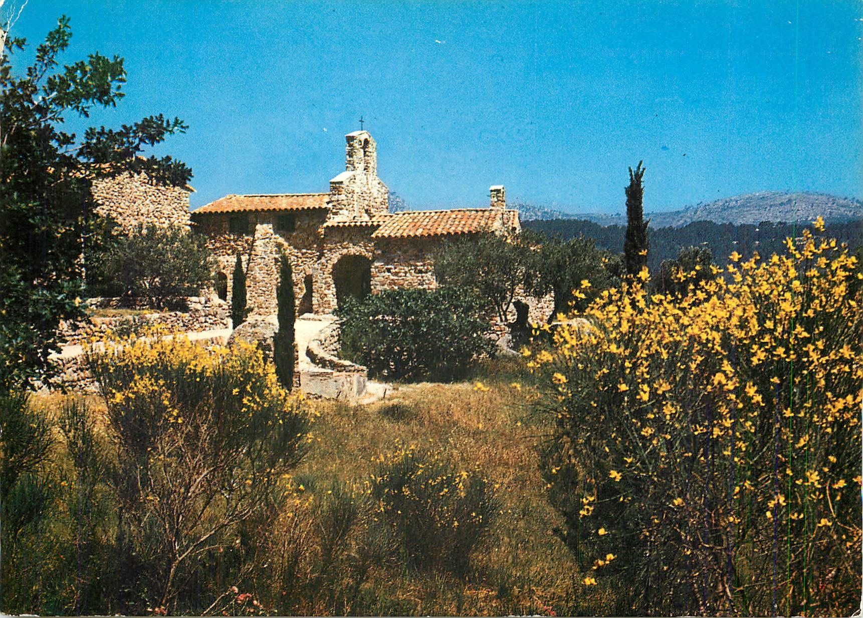 CPM Lumiere et Beaute de la Cote d'Azur Chapelle de la Pepiole Chapelle Paleo Chretienne 
