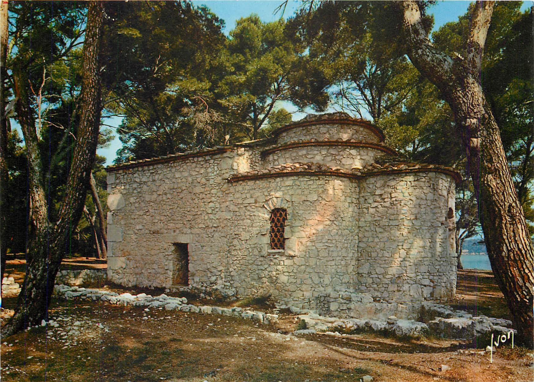 CPM Ile Saint Honorat Cannes AM Chapelle de la Trinite du V siecle 