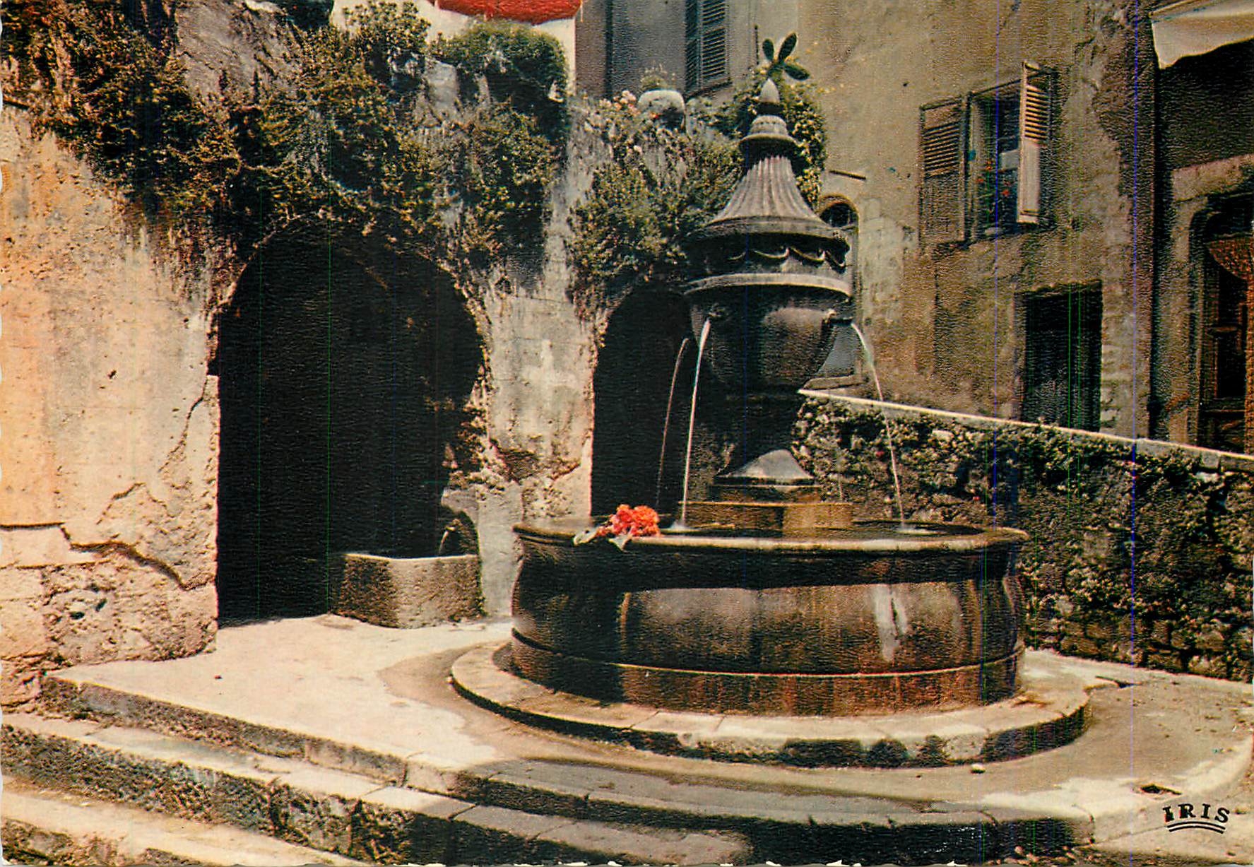 CPM Saint Paul de Vence AM La vieille fontaine 
