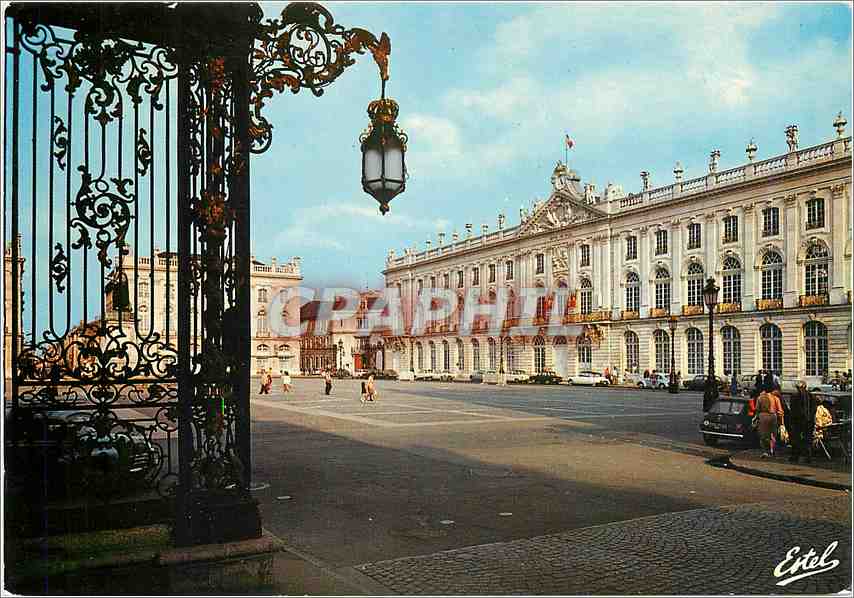 CPM Nancy Meurthe et Moselle La place Stanislas ensemble architectural concu par Emmanuel Here 