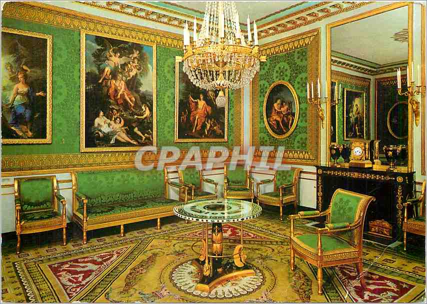 CPM Versailles Le Grand Trianon La Cabinet de Travail de l'Empereur 