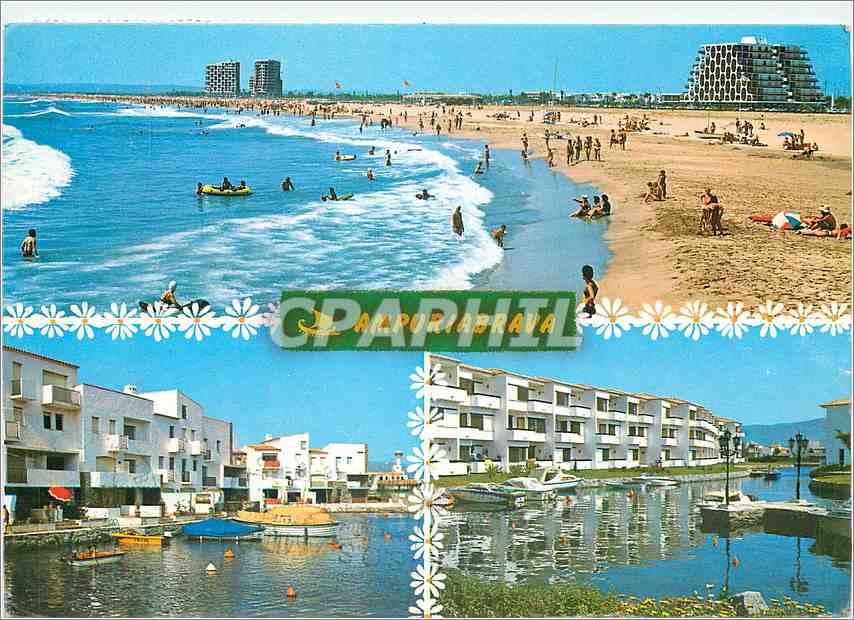 CPM Ampuriabrava Costa Brava Plage et zones residentielles 
