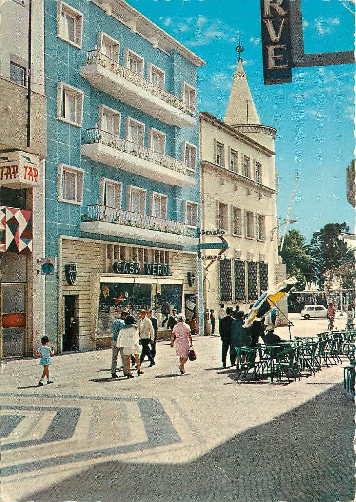 CPM Algarve Un coin de la Rue d'Francisco Gomes 