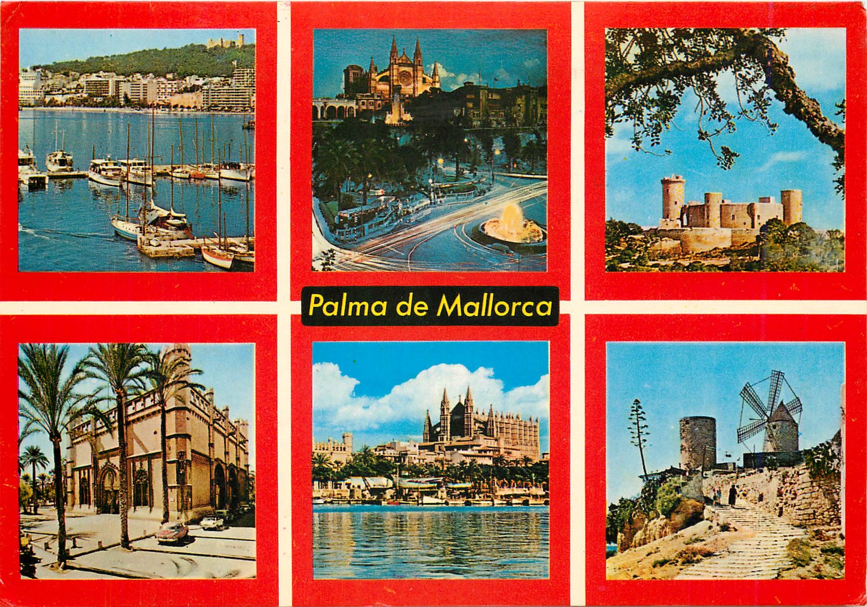 CPM Mallorca Baleares Espana Palma Detaile de la Ciudad 