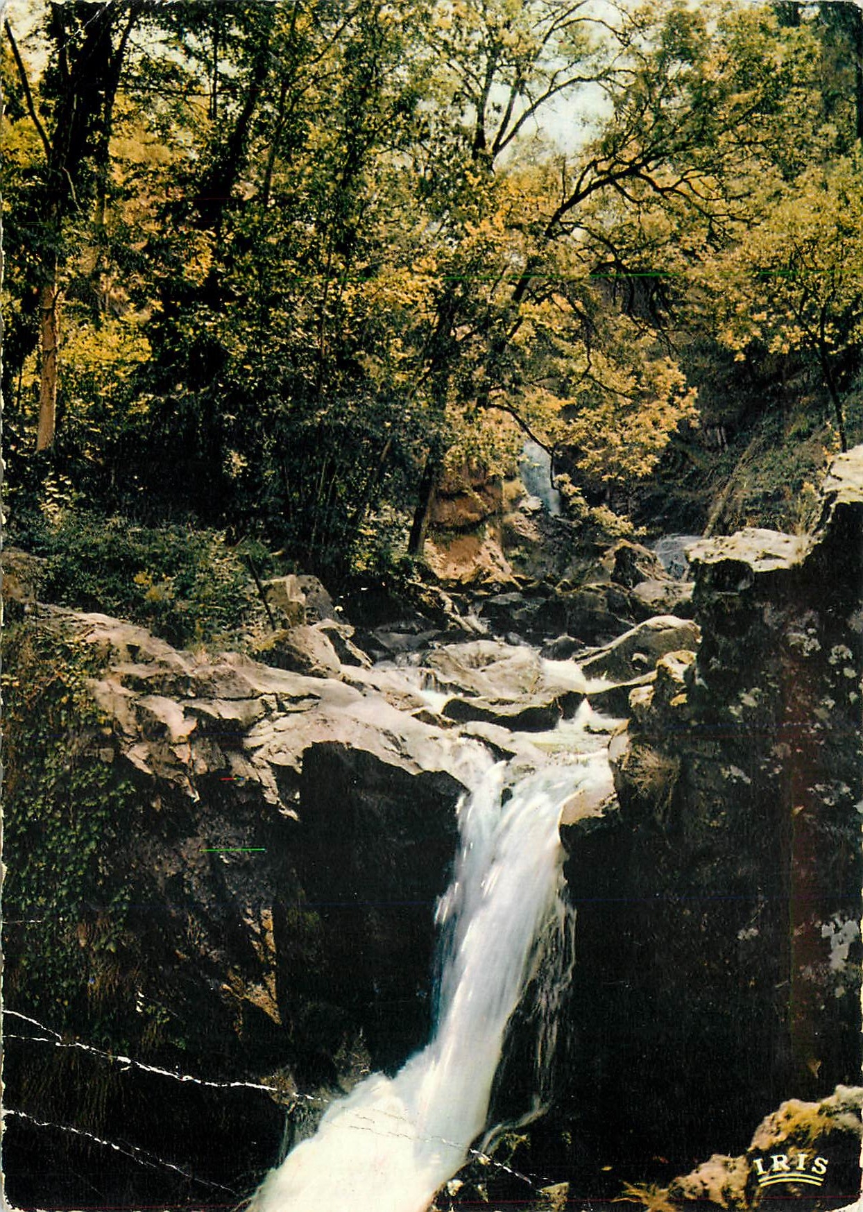 CPM Limousin Pittoresque Les Cascades de Gimel