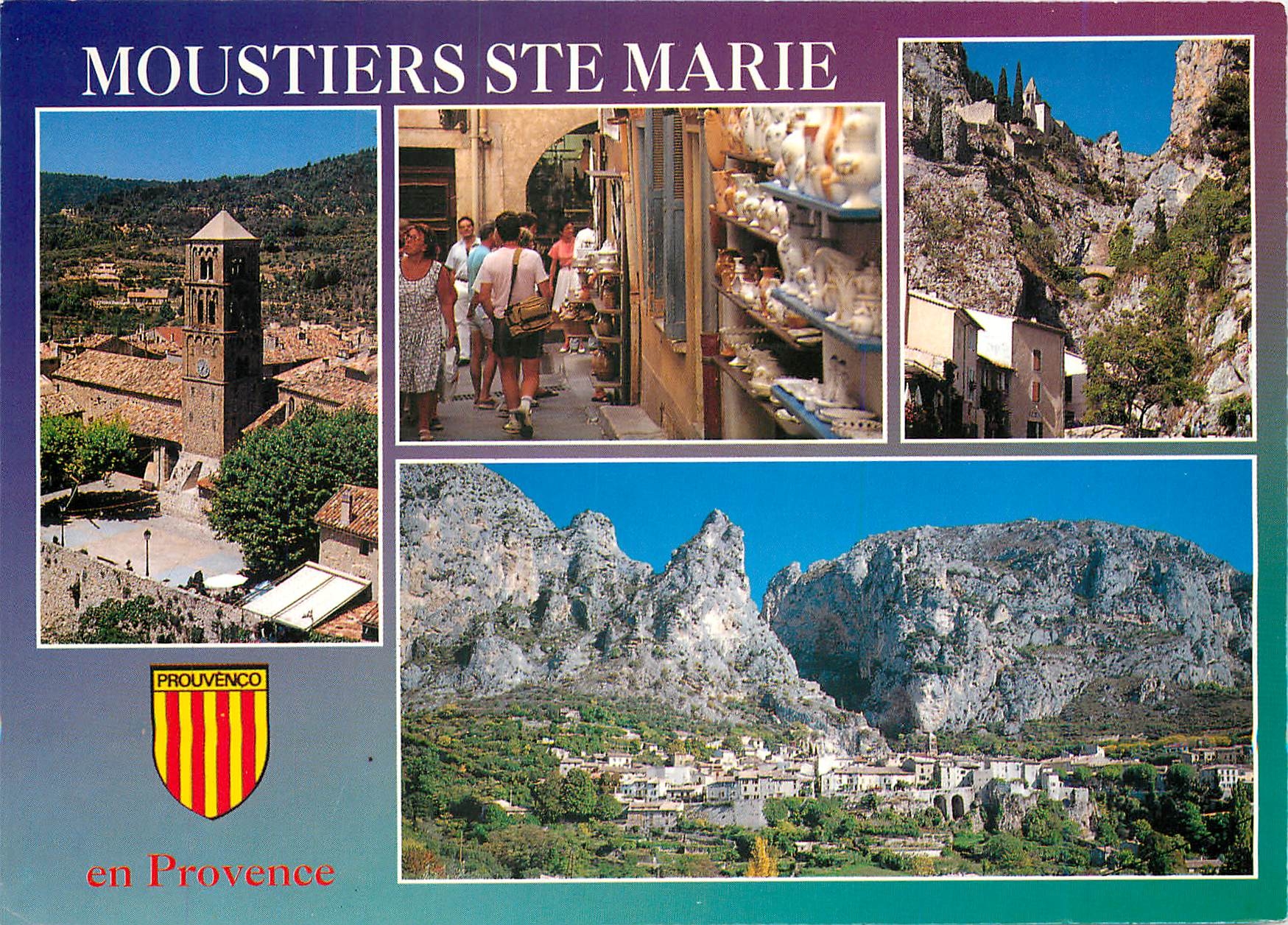Moustiers Ste Marie — en Provence — Éditions du Boumian