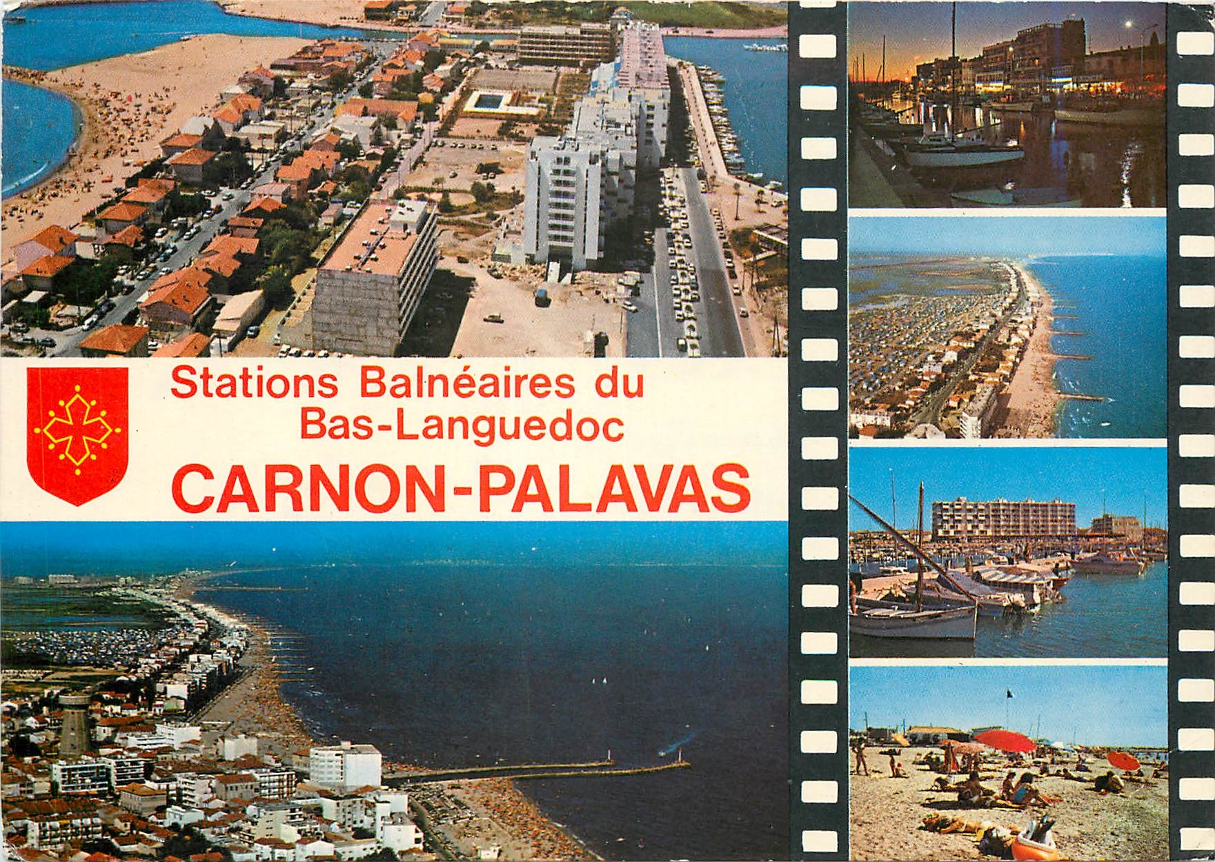 CPM Stations Balneaires du Bas Languedoc Carnon Palavas 