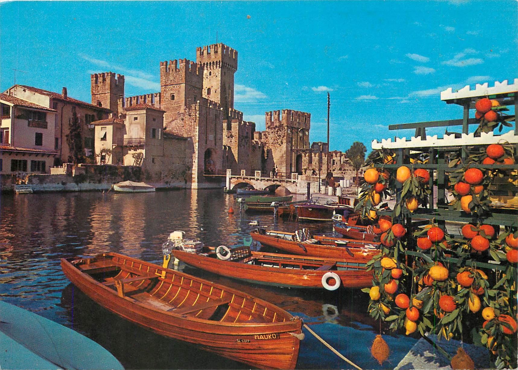 CPM Lago di Garda Sirmione Le Chateau 