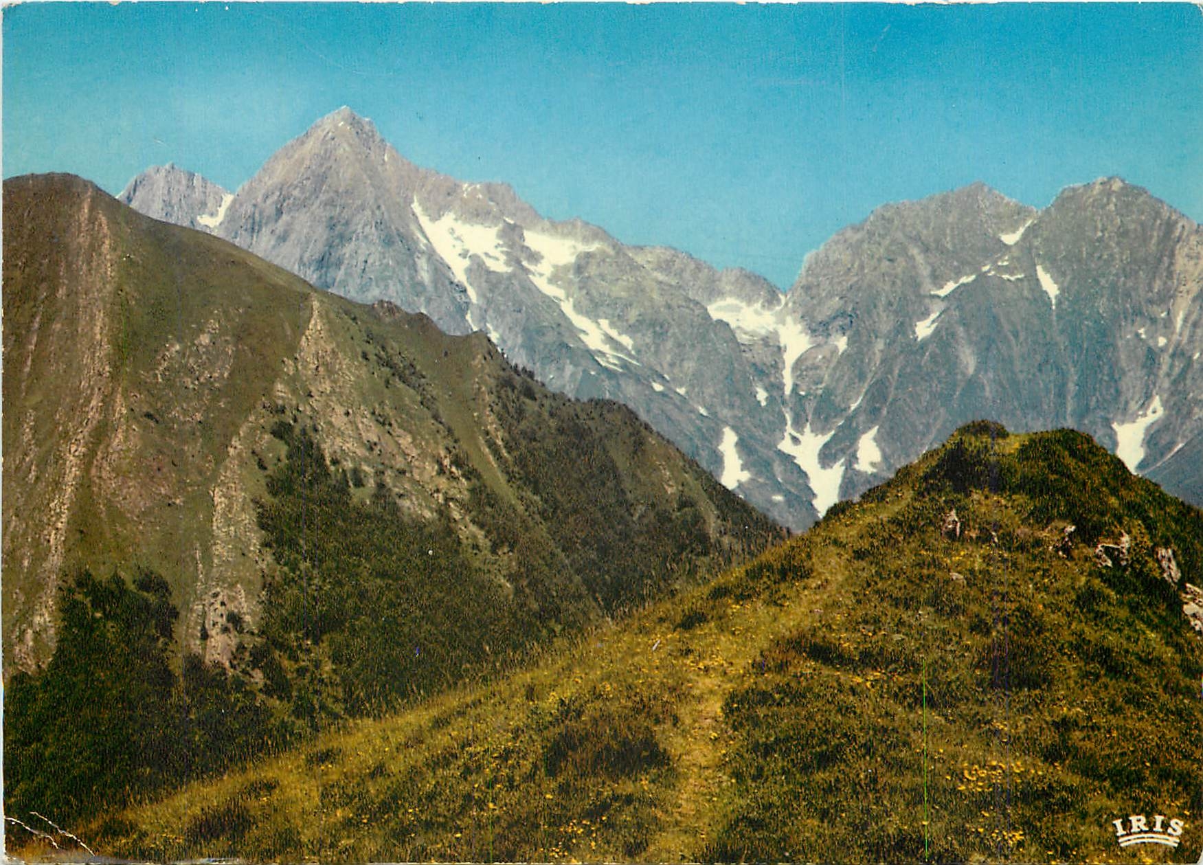 CPM Aux environs de Saint Girons Le Mont Vallier 