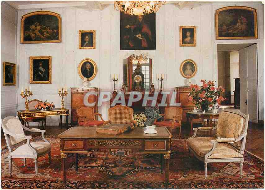 CPM Chateau de Malesherbes Grand Salon XVIIIeme siecle 