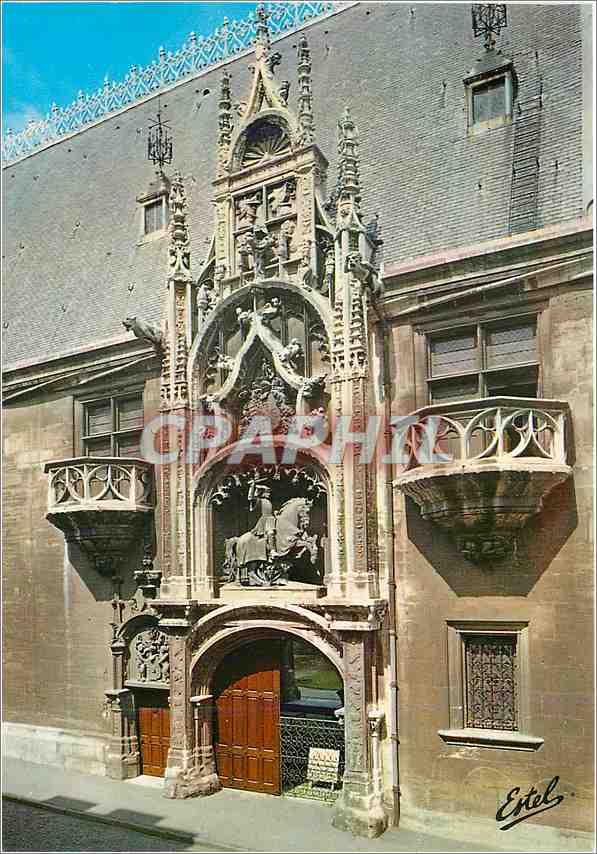 CPM Nancy Meurthe et Moselle Le palais ducal La porterie 