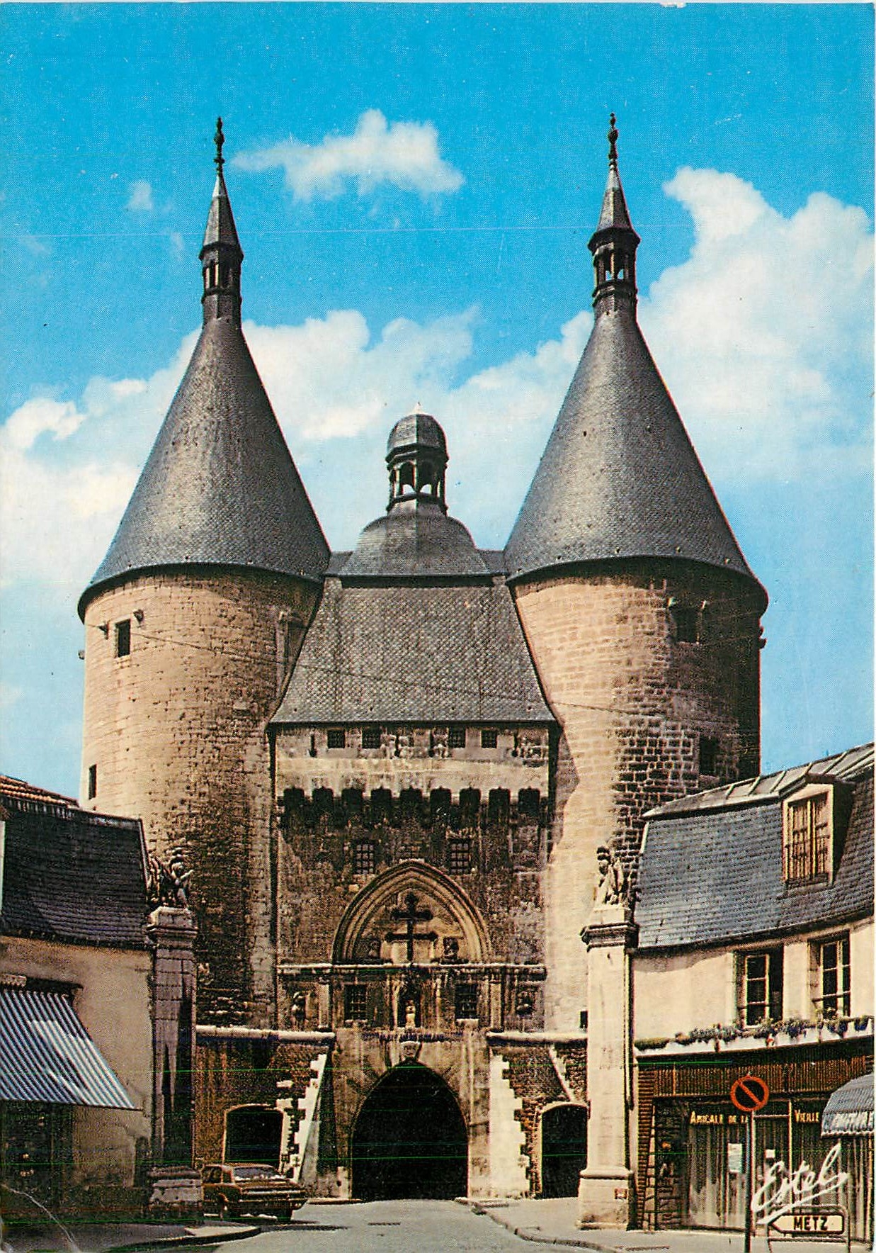 CPM Nancy Meurthe et Moselle La porte de la Craffe restauree a la fin du XIXe siecle 