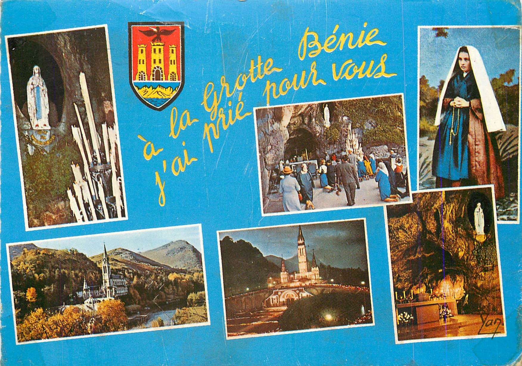 CPM Souvenir de Lourdes 