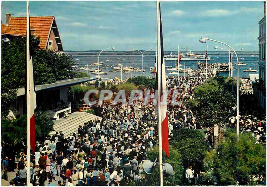 Arcachon — Die Thiers-Mole am 15. August für die Meßmesse — Éditions Modernes « Théolac »