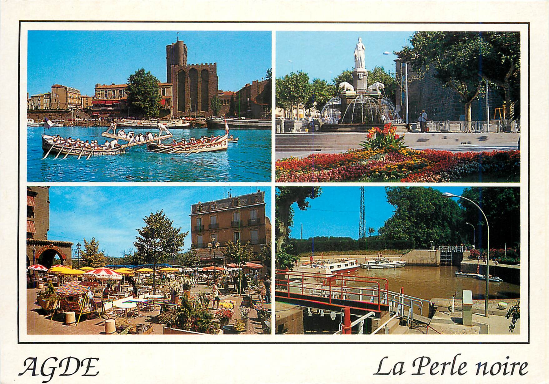 CPM Agde Herault France Perle noire de la Mediterranee 