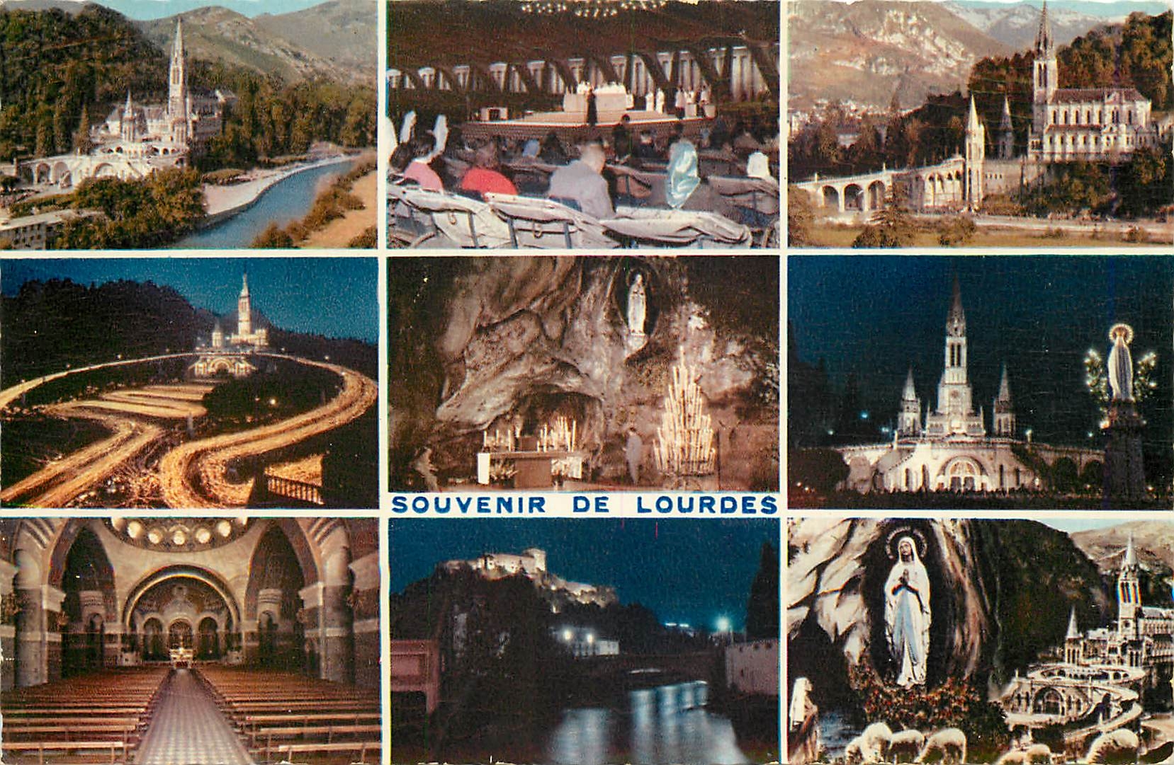 CPM Souvenir de Lourdes 