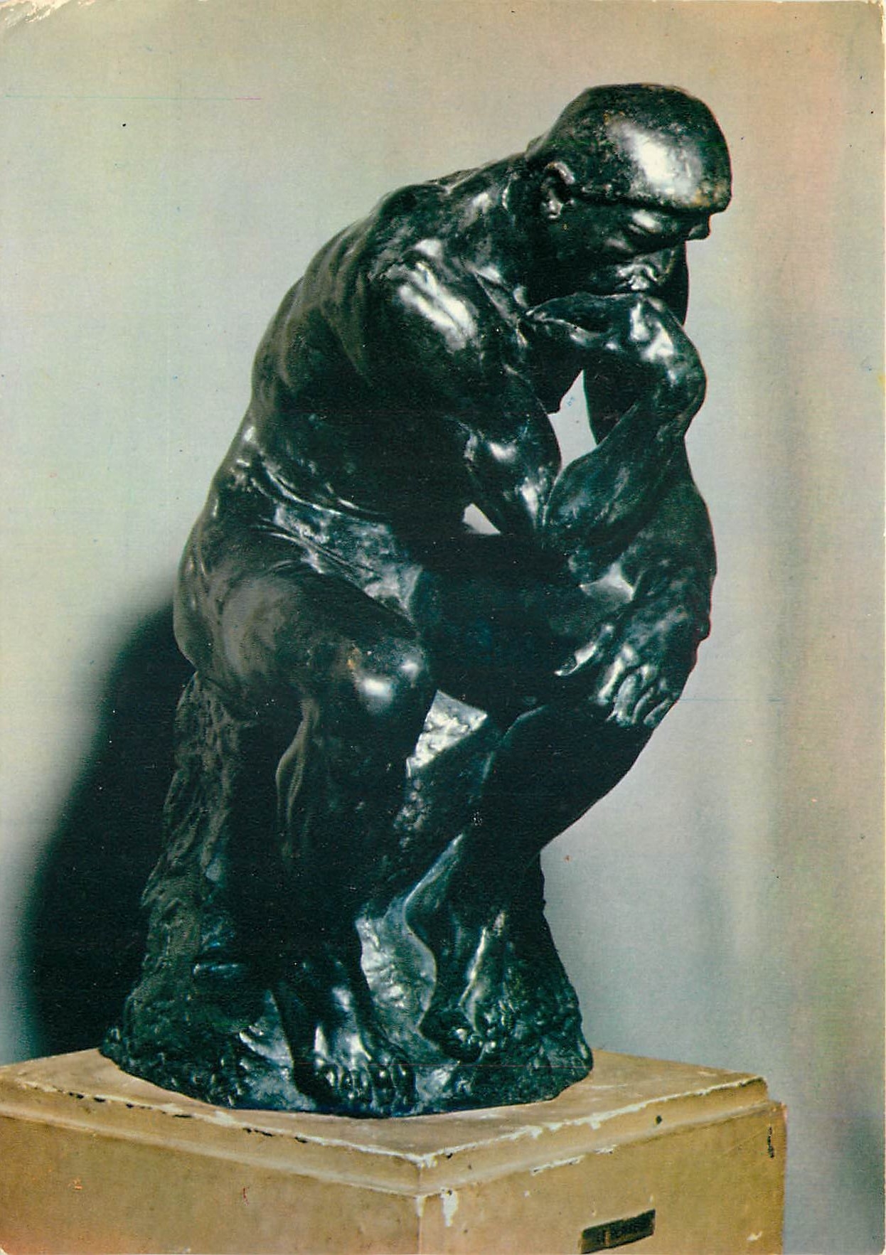CPM Auguste Rodin Le Penseur Bronze Musee Rodin Paris 