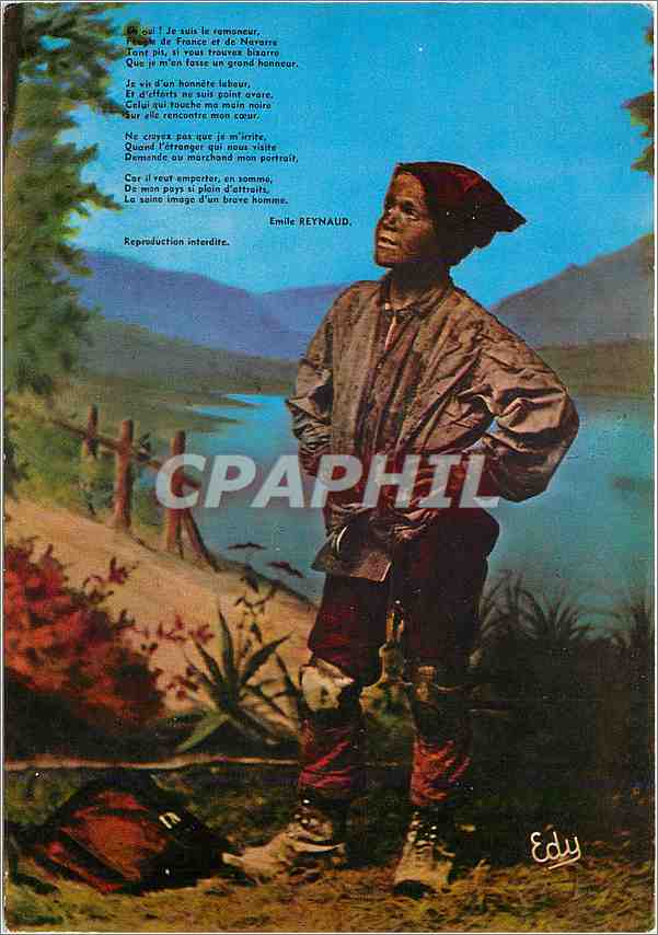 CPM Image de Chez nous La Savoie Pittoresque Un petit Ramoneur sujet authentique 