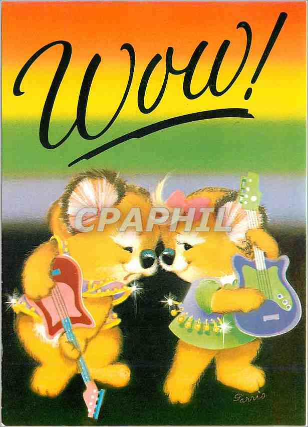 CPM Wow Ours en peluche