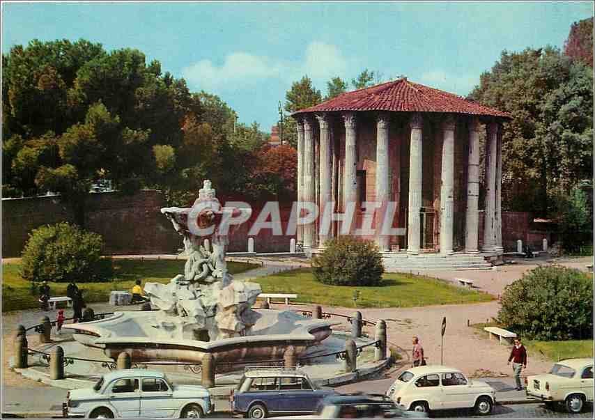 CPM Roma Place de la Bouche de la verite et Temple de Vesta 