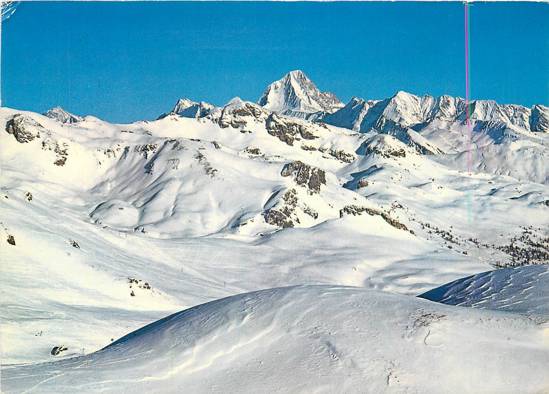 CPM Crans Montana Les champs de ski et le Bietschhorn 