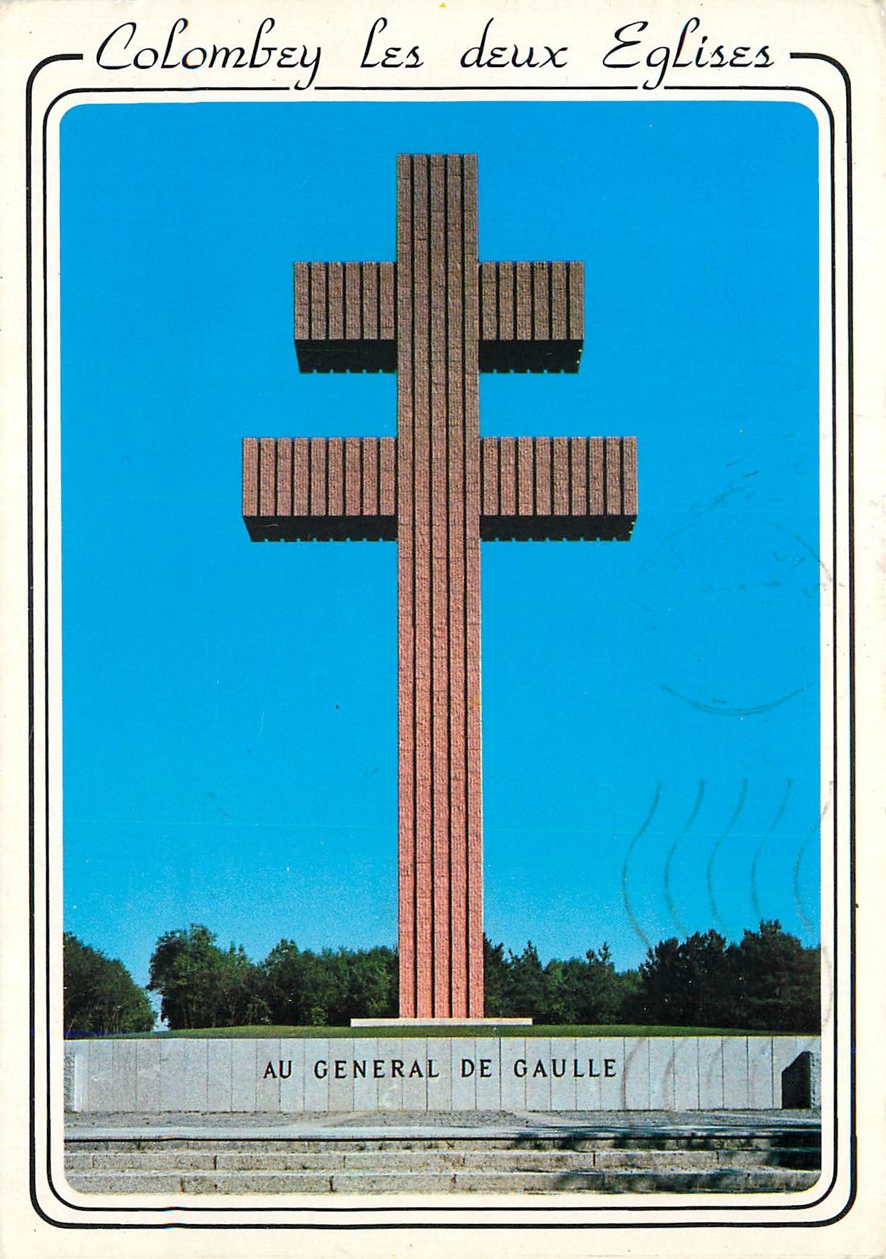 CPM Colombey les deux Eglises Memorial erige a la memoire du General de Gaulle 
