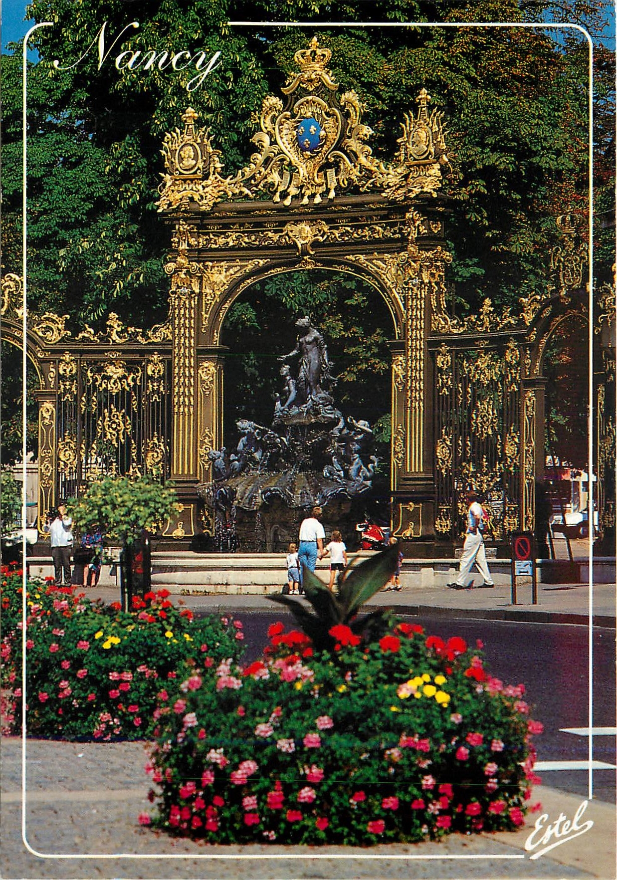 CPM Nancy Meurthe et Moselle La fontaine d'Amphitrite 