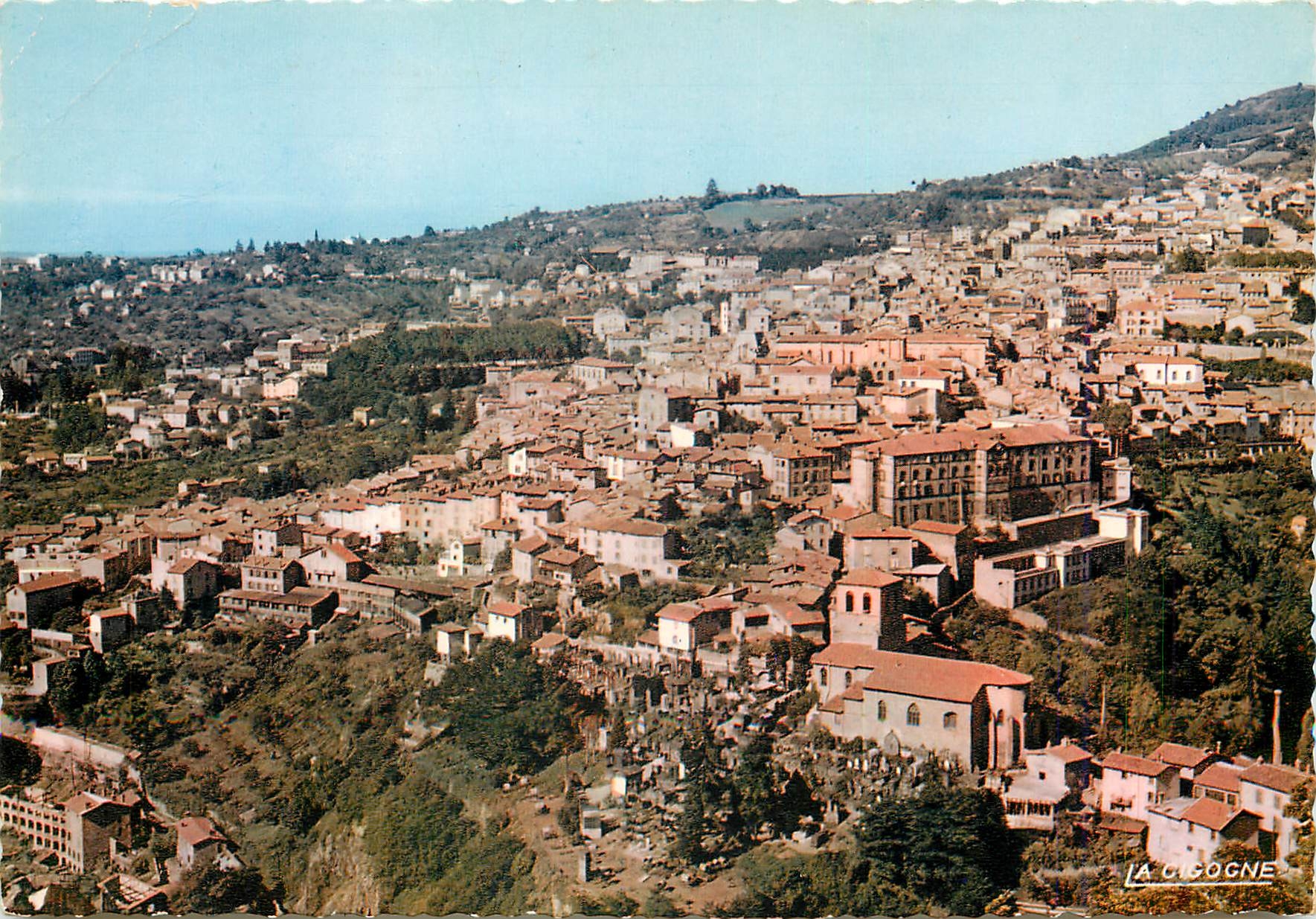 Thiers (Puy-de-Dôme) — Vue générale — Édit. « La Cigogne »
